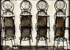 4 High Chairs